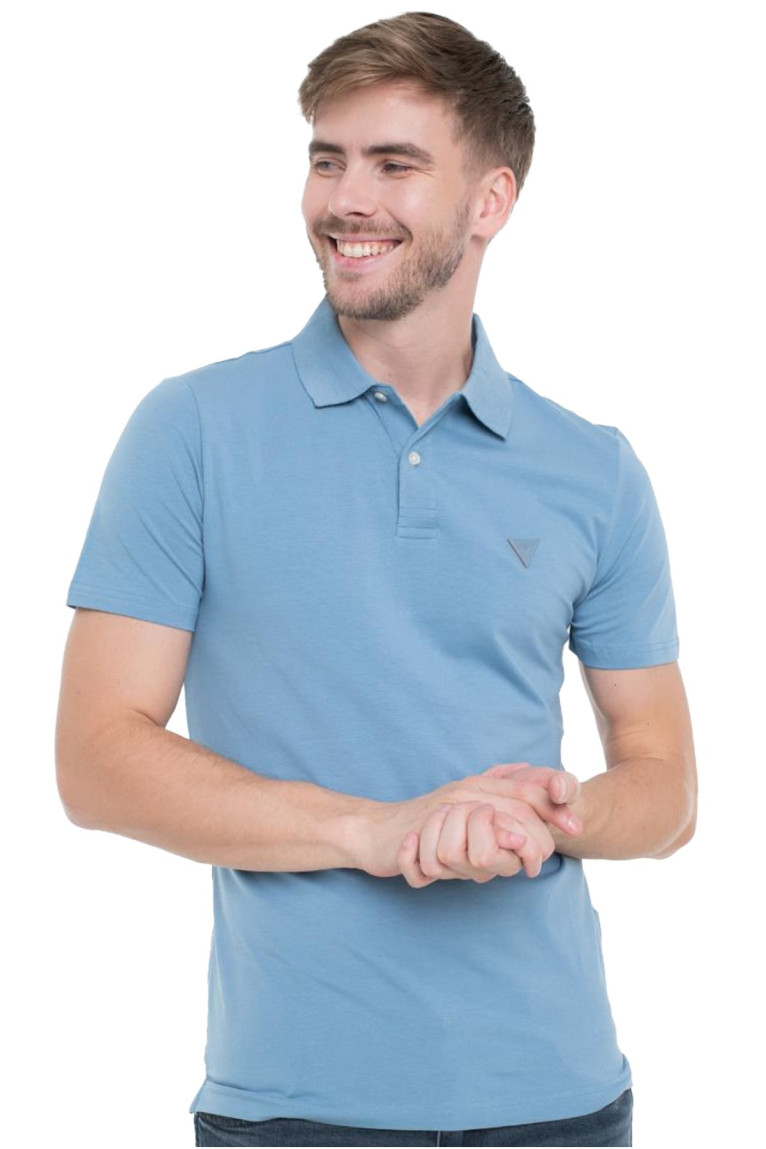 Polo MC coton stretch Guess jeans