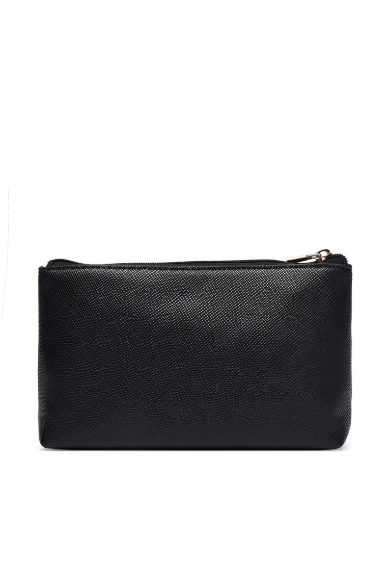 Pochette zippé cuir PU Guess jeans