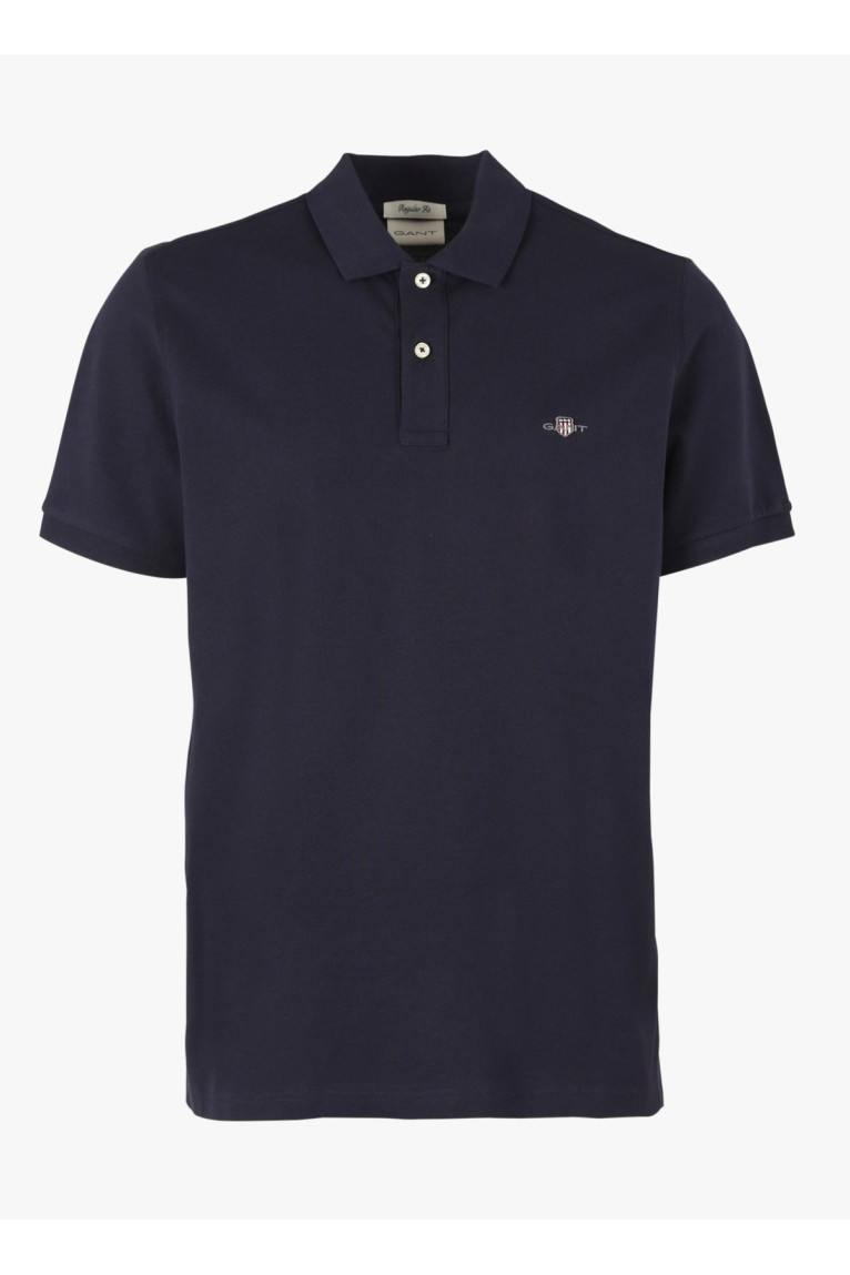 Polo logo brodé MC Gant