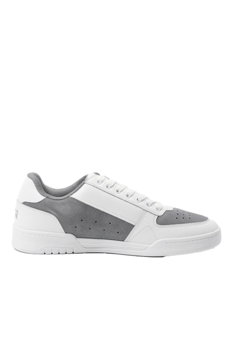 Sneakers plate cuir logo Versace Jeans