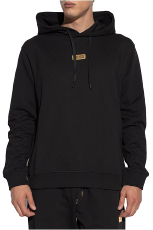 Sweat à capuche logo Versace Jeans