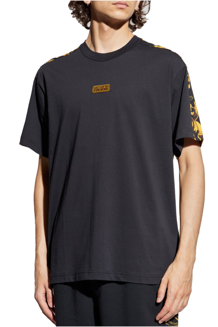 TShirt MC logo coton Versace Jeans