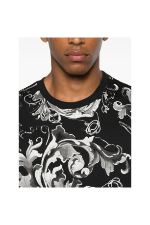TShirt MC logo coton Versace Jeans
