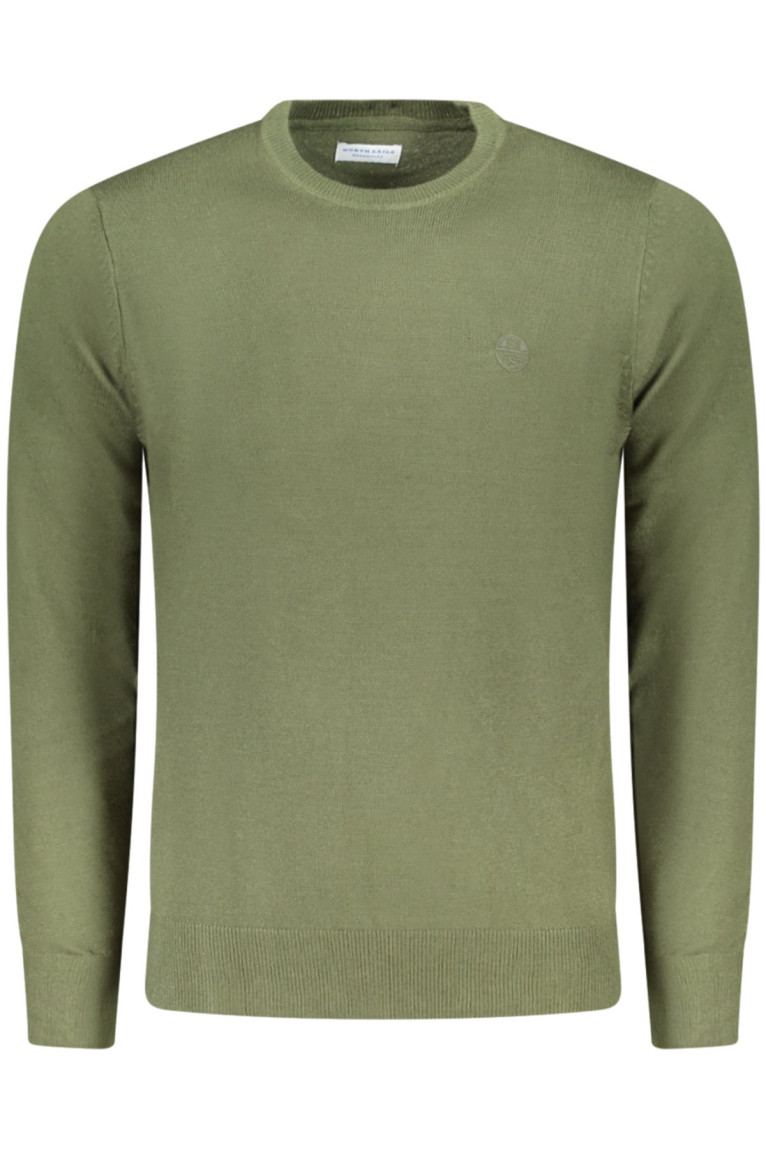 Pull manches longues vert