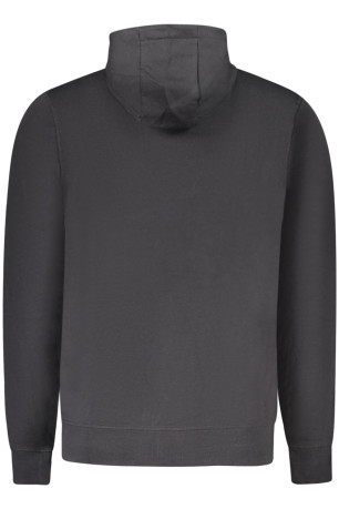 Sweat zippé manches longues noir
