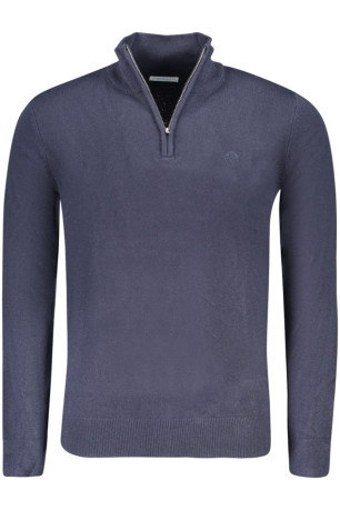 Pull manches longues bleu
