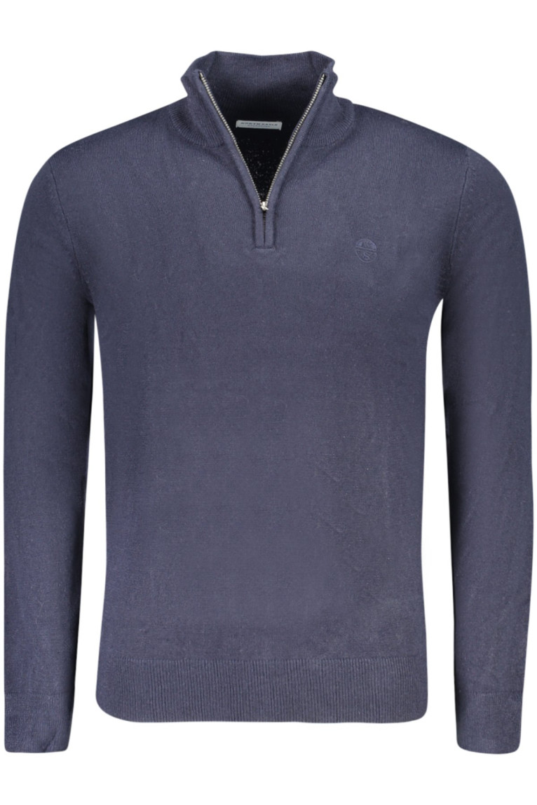 Pull manches longues bleu