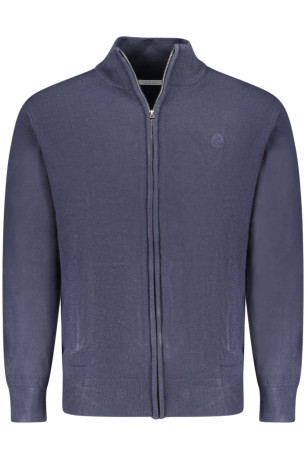 Cardigan manches longues bleu