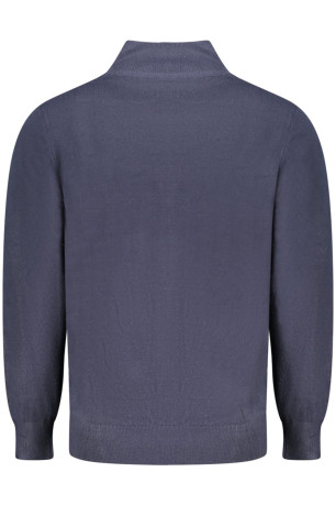 Cardigan manches longues bleu