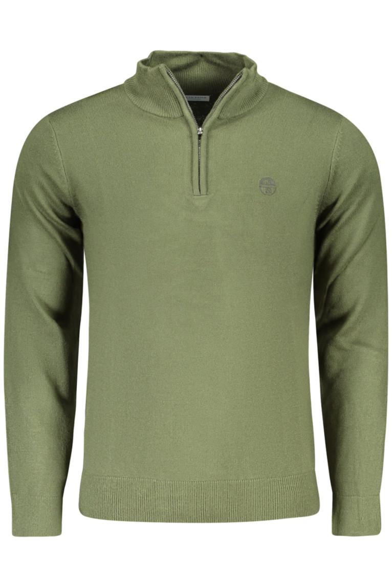 Pull manches longues vert