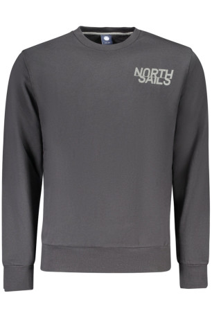 Sweat zippé manches longues noir