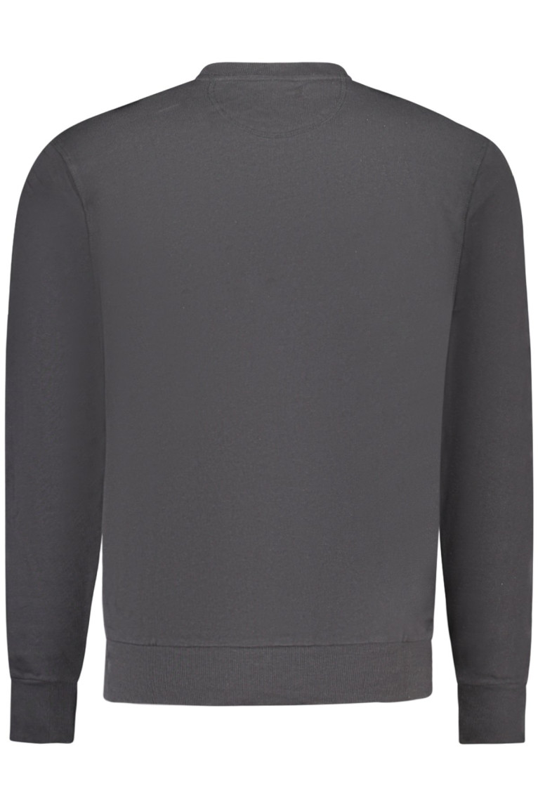 Sweat zippé manches longues noir