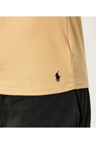 TShirt MC logo coton Marron Ralph lauren