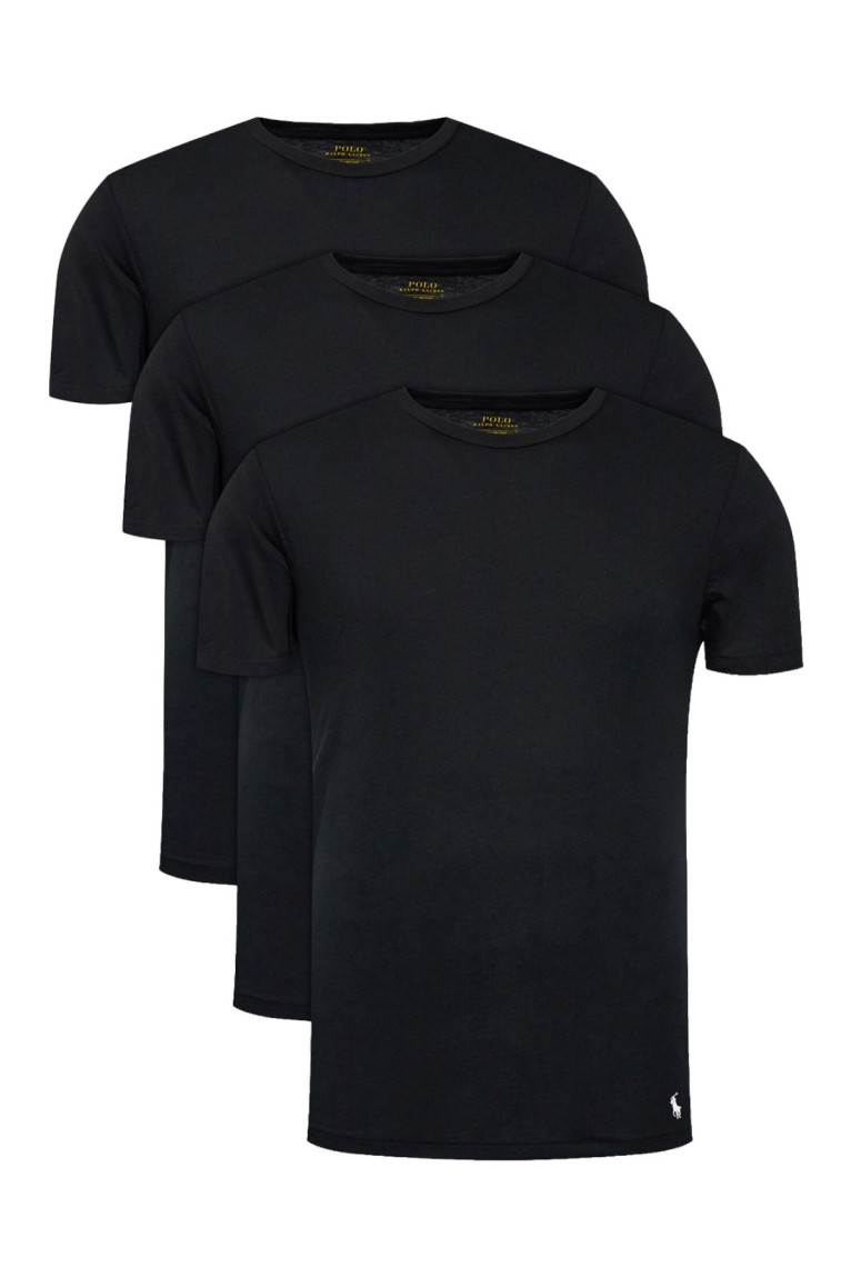 Tripack t-shirts manches courtes Ralph lauren