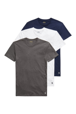 Tripack t-shirts manches courtes Ralph lauren