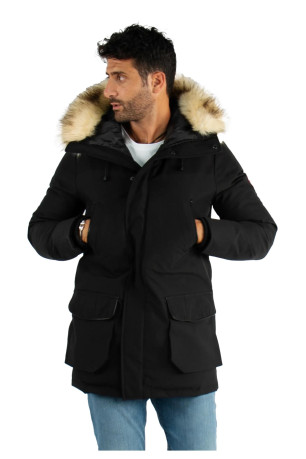 Parka mi-longue à capuche Paragoose