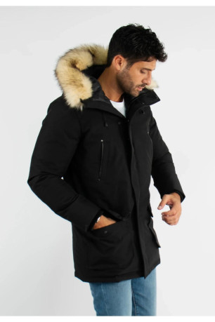 Parka mi-longue à capuche Paragoose