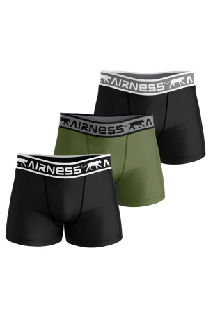 Lot de 3 boxers Homme Uni Airness