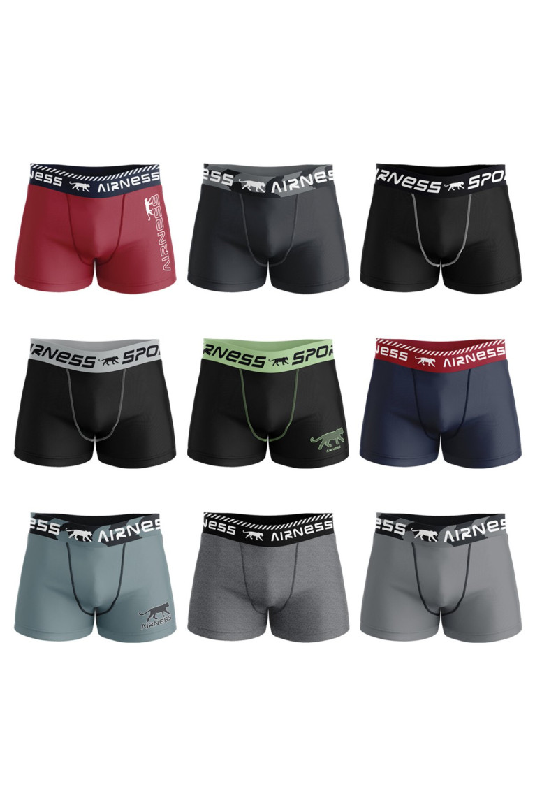 Lot de 3 boxers Uni Airness