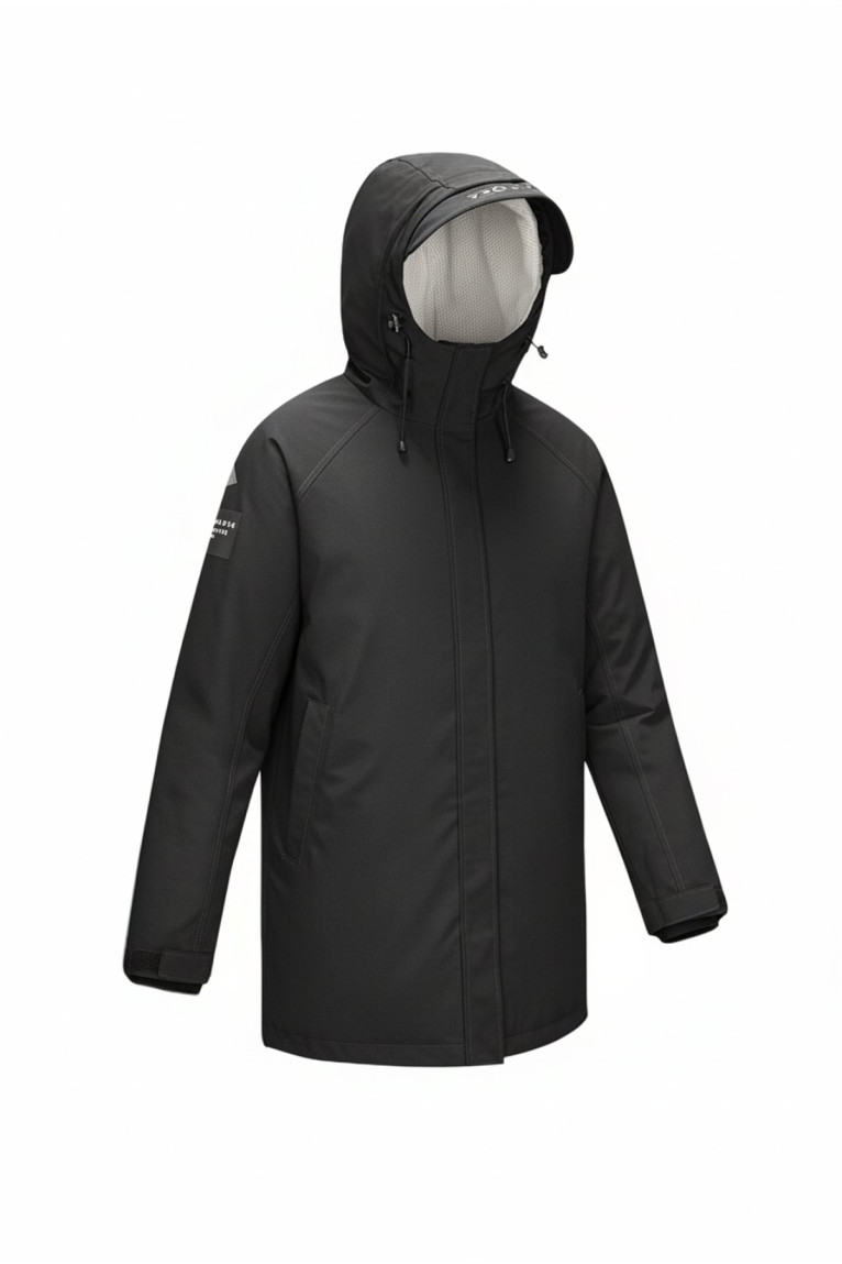 Parka mi-longue avec capuche Paragoose