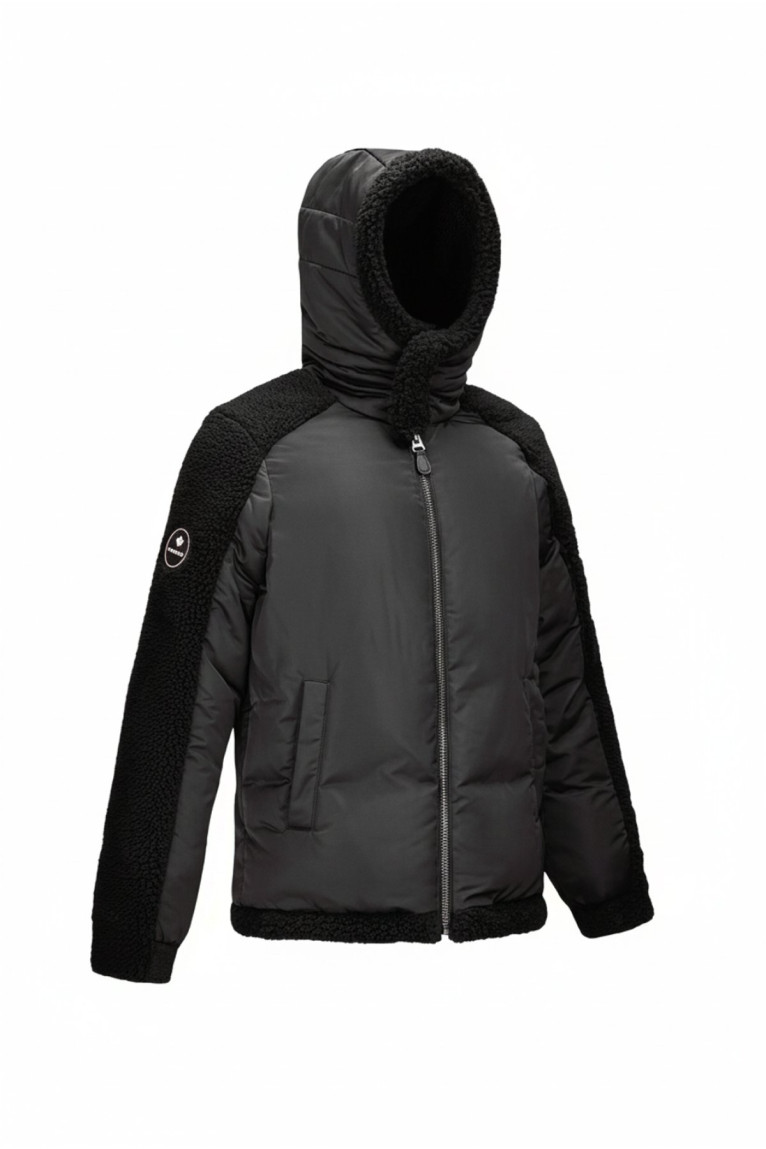 Doudoune bi-matière sherpa Paragoose