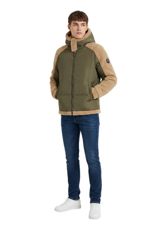 Doudoune bi-matière sherpa Paragoose