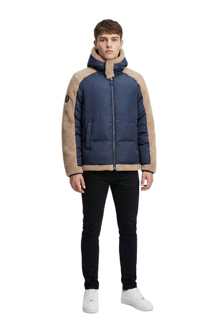 Doudoune bi-matière sherpa Paragoose
