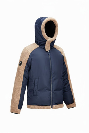 Doudoune bi-matière sherpa Paragoose