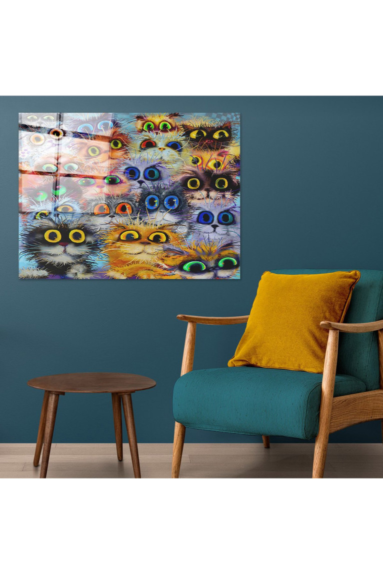 Peinture décorative sur verre trempé - 40x60cm Wallity