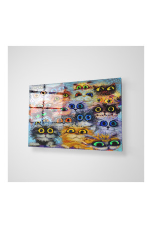 Peinture décorative sur verre trempé - 40x60cm Wallity