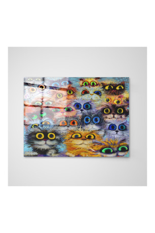 Peinture décorative sur verre trempé - 40x60cm Wallity