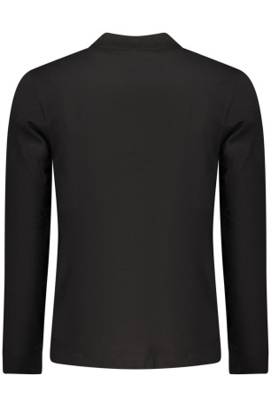 Chemise à manches longues US Grand Polo pour homme, noire U.S. GRAND