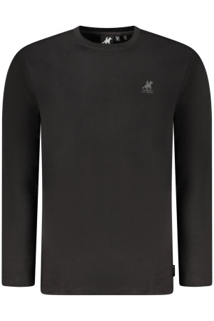 T-shirt noir à manches longues pour homme US GRAND U.S. GRAND
