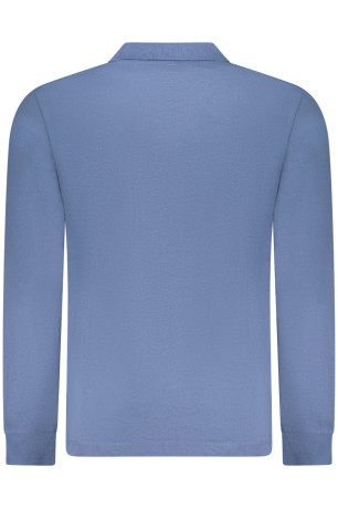 Polo US Grand à manches longues pour homme, bleu U.S. GRAND