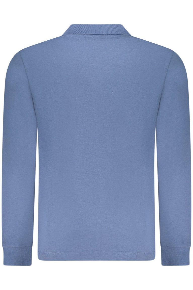 Polo US Grand à manches longues pour homme, bleu U.S. GRAND