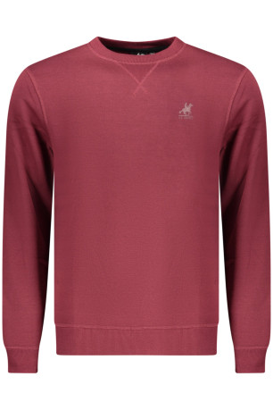 SWEAT-SHIRT ROUGE À FERMETURE ÉCLAIR POUR HOMME US GRAND U.S. GRAND