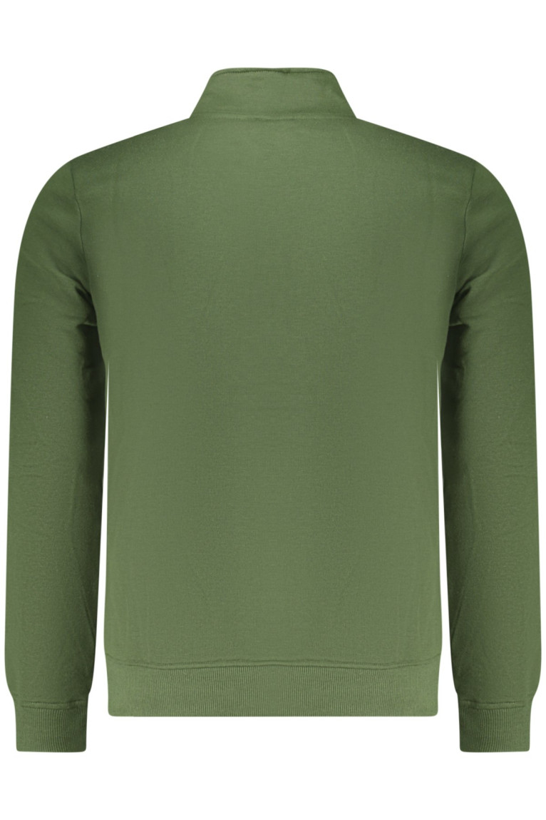 SWEAT-SHIRT VERT À FERMETURE ÉCLAIR POUR HOMME US GRAND U.S. GRAND