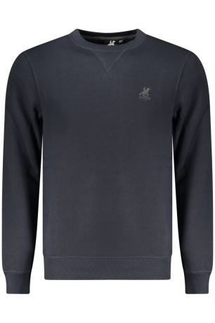 SWEAT-SHIRT BLEU À FERMETURE ÉCLAIR POUR HOMME US GRAND U.S. GRAND