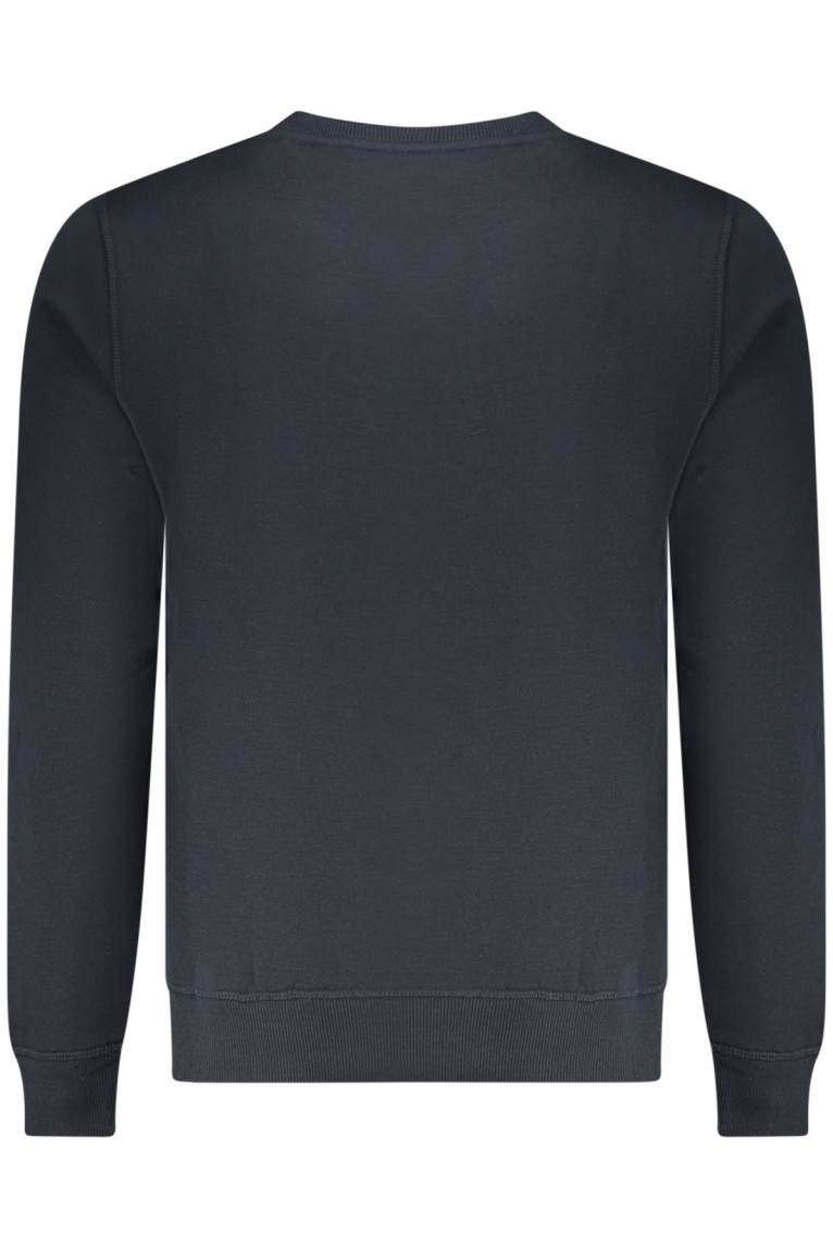 SWEAT-SHIRT BLEU À FERMETURE ÉCLAIR POUR HOMME US GRAND U.S. GRAND