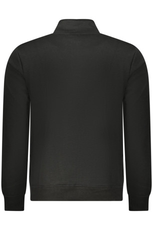 SWEAT-SHIRT NOIR À FERMETURE ÉCLAIR POUR HOMME US GRAND U.S. GRAND