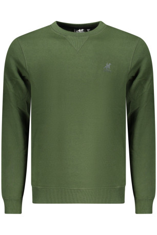 SWEAT-SHIRT VERT À FERMETURE ÉCLAIR POUR HOMME US GRAND U.S. GRAND