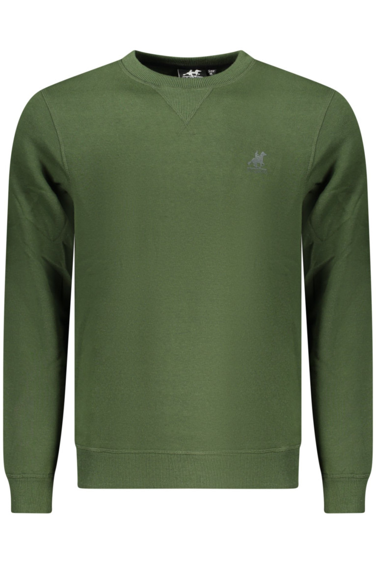 SWEAT-SHIRT VERT À FERMETURE ÉCLAIR POUR HOMME US GRAND U.S. GRAND