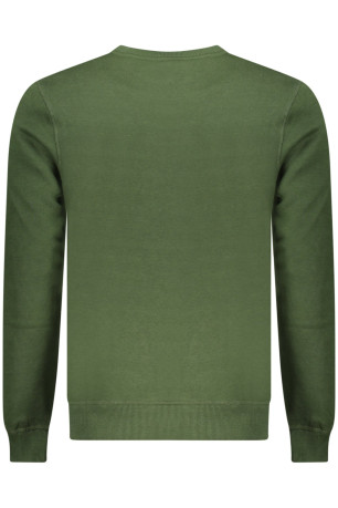 SWEAT-SHIRT VERT À FERMETURE ÉCLAIR POUR HOMME US GRAND U.S. GRAND