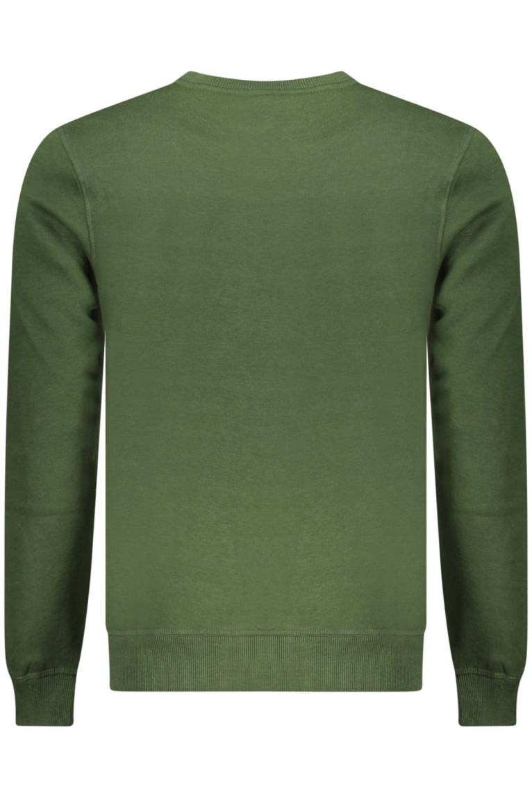 SWEAT-SHIRT VERT À FERMETURE ÉCLAIR POUR HOMME US GRAND U.S. GRAND