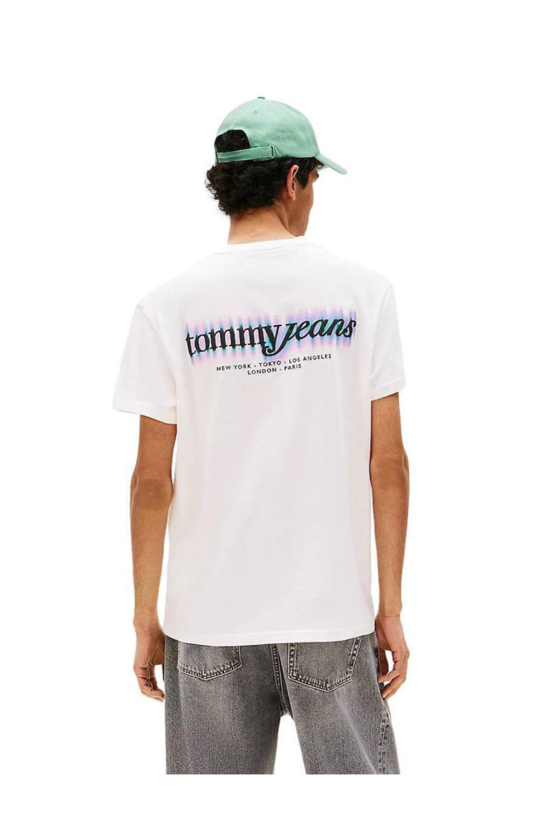 TShirt MC logo coton Tommy Jeans