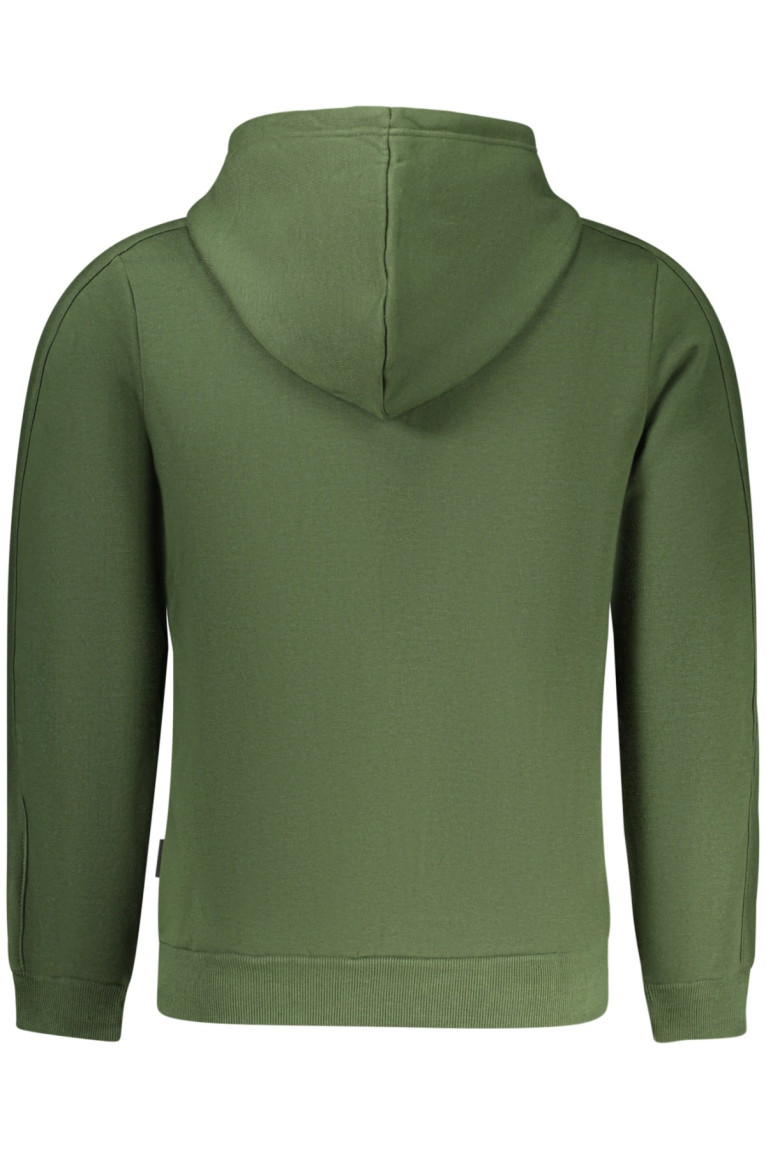 SWEAT-SHIRT VERT À FERMETURE ÉCLAIR POUR HOMME US GRAND U.S. GRAND