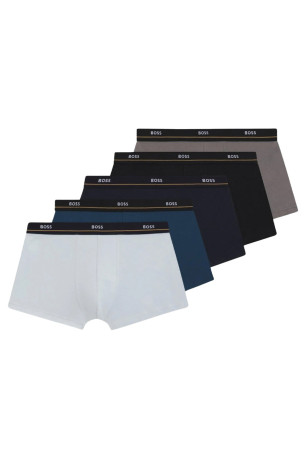 Pack de 5 boxers coton stretch Hugo boss