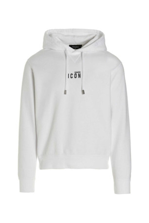 Sweat capuche print logo Dsquared2