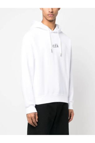 Sweat capuche print logo Dsquared2