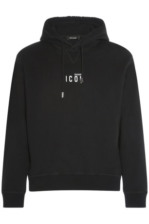 Sweat capuche print logo Dsquared2